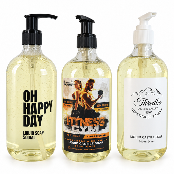 Castile Soap Pump-Top Bottle