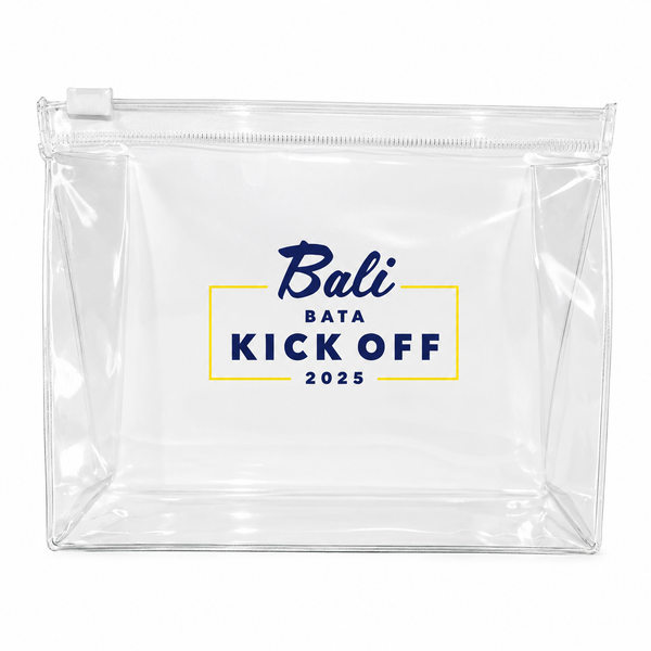 Clear PVC Vinyl Cosmetic Bag (Empty)