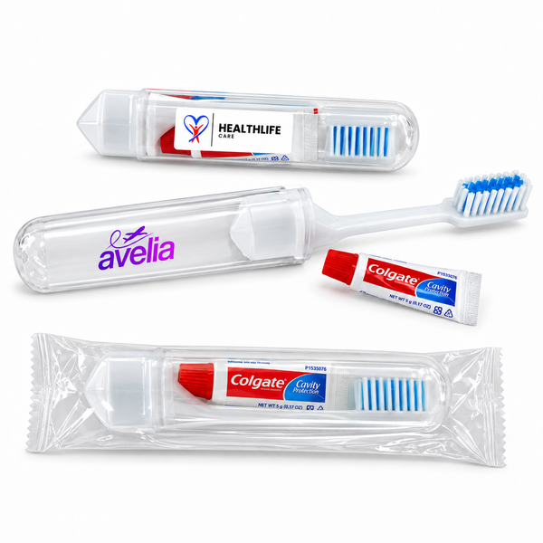 Travel Toothbrush & 5g Paste Set