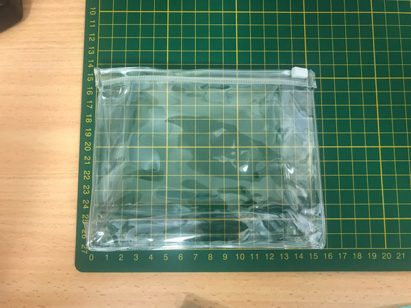 Clear PVC Vinyl Cosmetic Bag (Empty) (3932256469107)