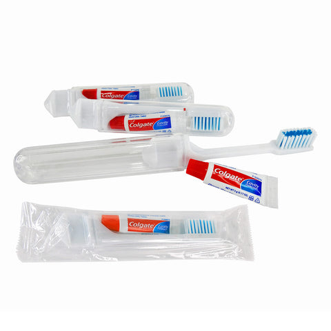 Travel Toothbrush & 5g Paste Set (7234964783294)